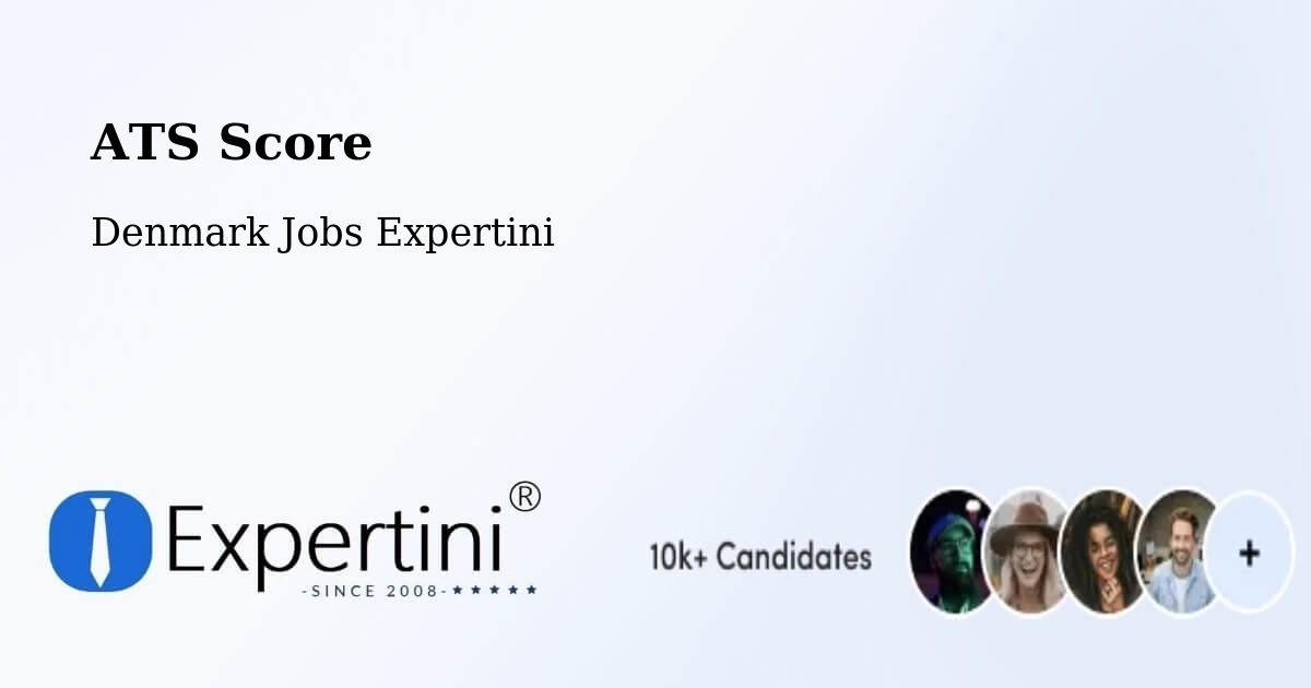 Resume ATS Score & Job Description Match Tool – Nivå - Denmark Jobs Expertini
